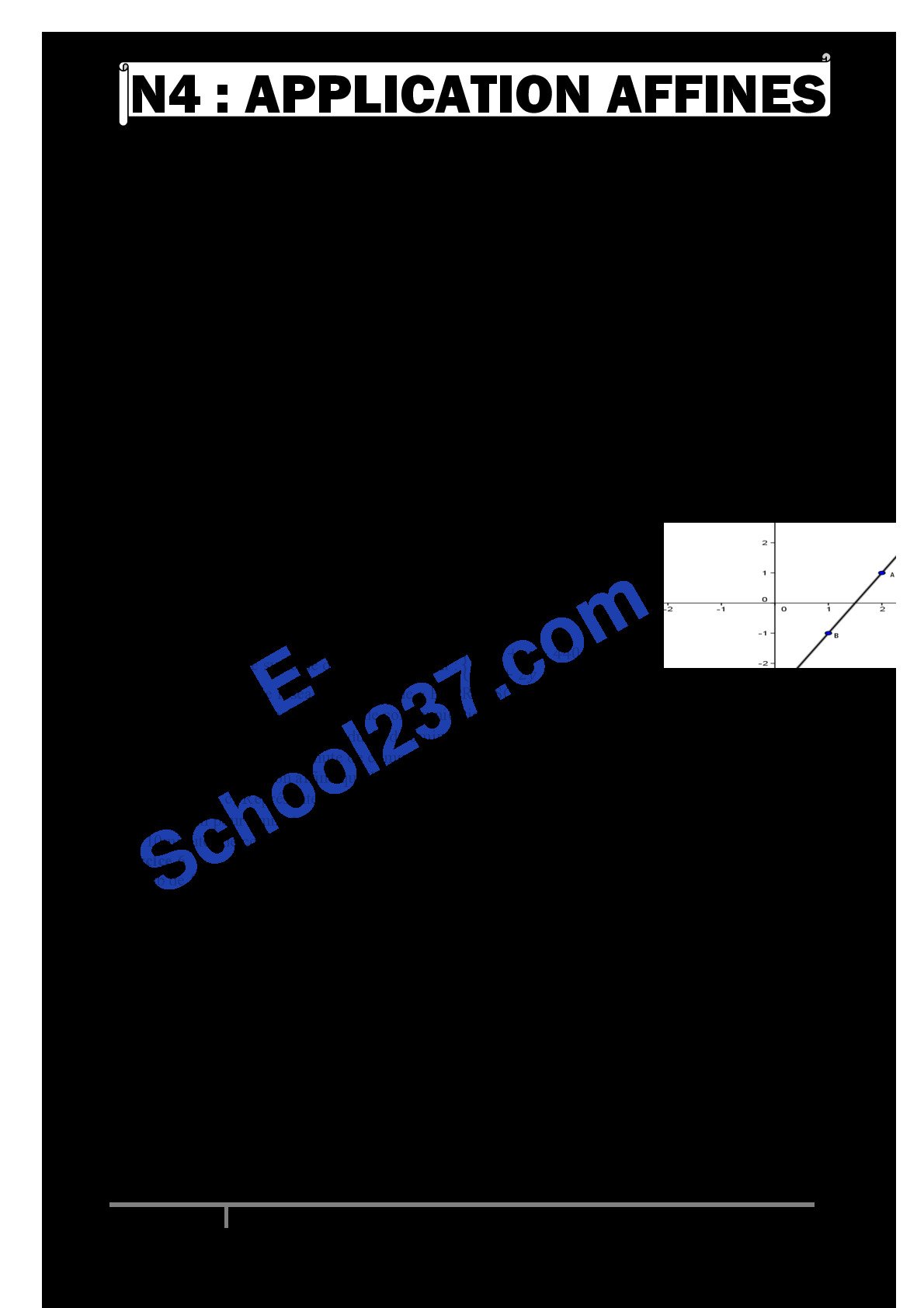 APPLICATION ET APLLIATION AFFINE PAR INTERVALLE-2